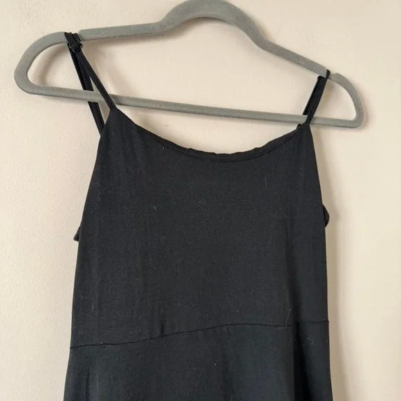 Black Knit Dress with Bubble Hem Medium - Picture 3 of 8